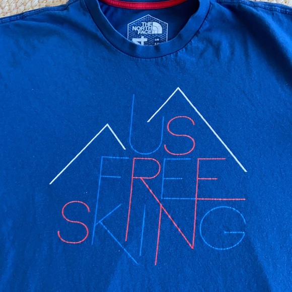 Men’s The North Face SKI Tee Shirt Large - Picture 2 of 6